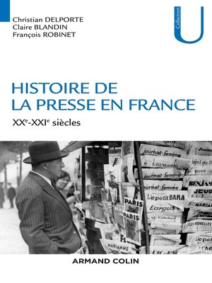 cover image of Histoire de la presse en France